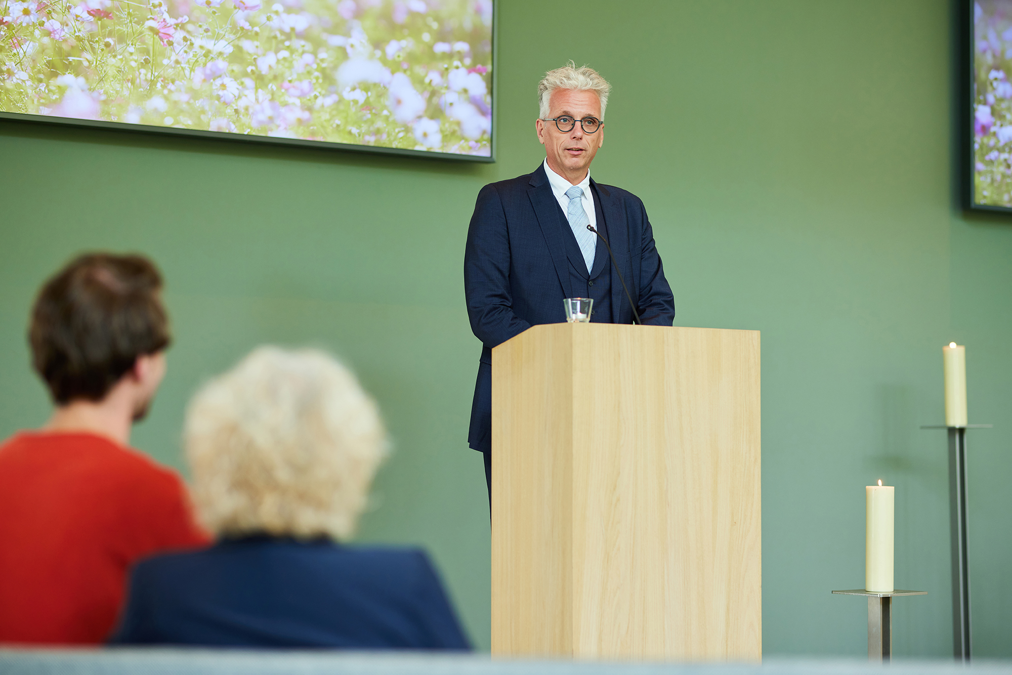 Eelco Verheijke Uitvaartontzorger, de dag van de uitvaart zelf